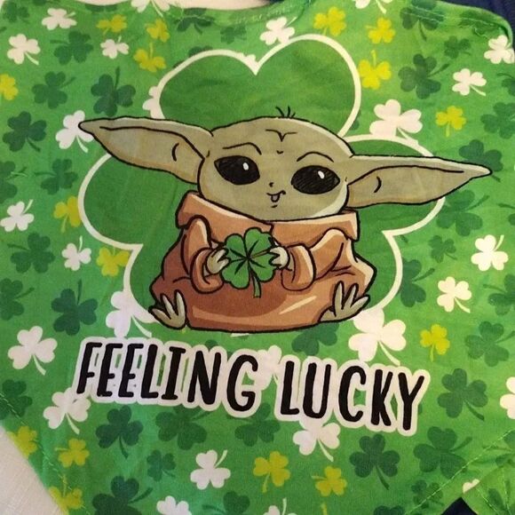 Star Wars Feeling Lucky St Patrick's Day Pet Dog Bundle of 3 Medium - Picture 5 of 16